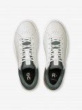 On Running The Roger Advantage White and Green Sneakers On Running The Roger Advantage White and Green Sneakers