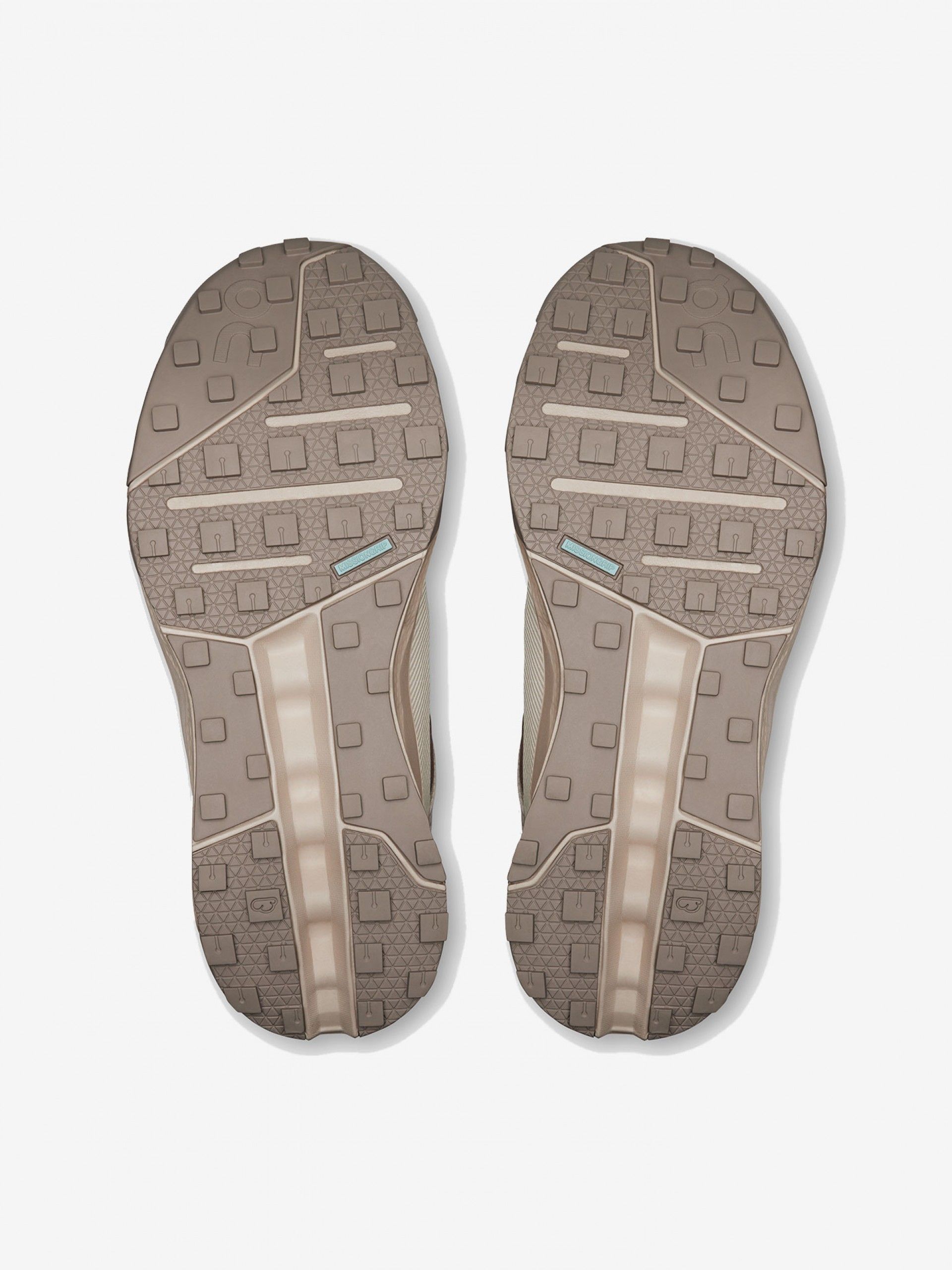 On Running Cloudhorizon Beige and Grey W Sneakers