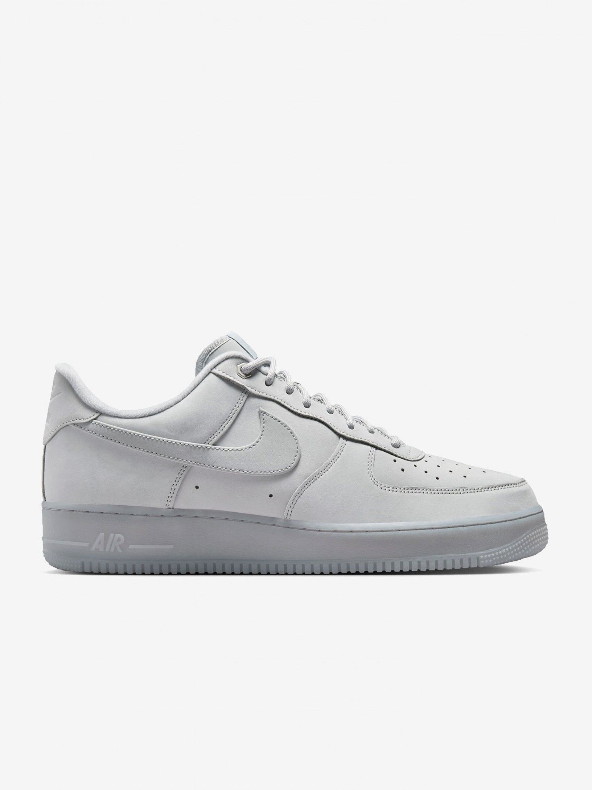 Nike Air Force 1 07 WB Grey Sneakers For Men