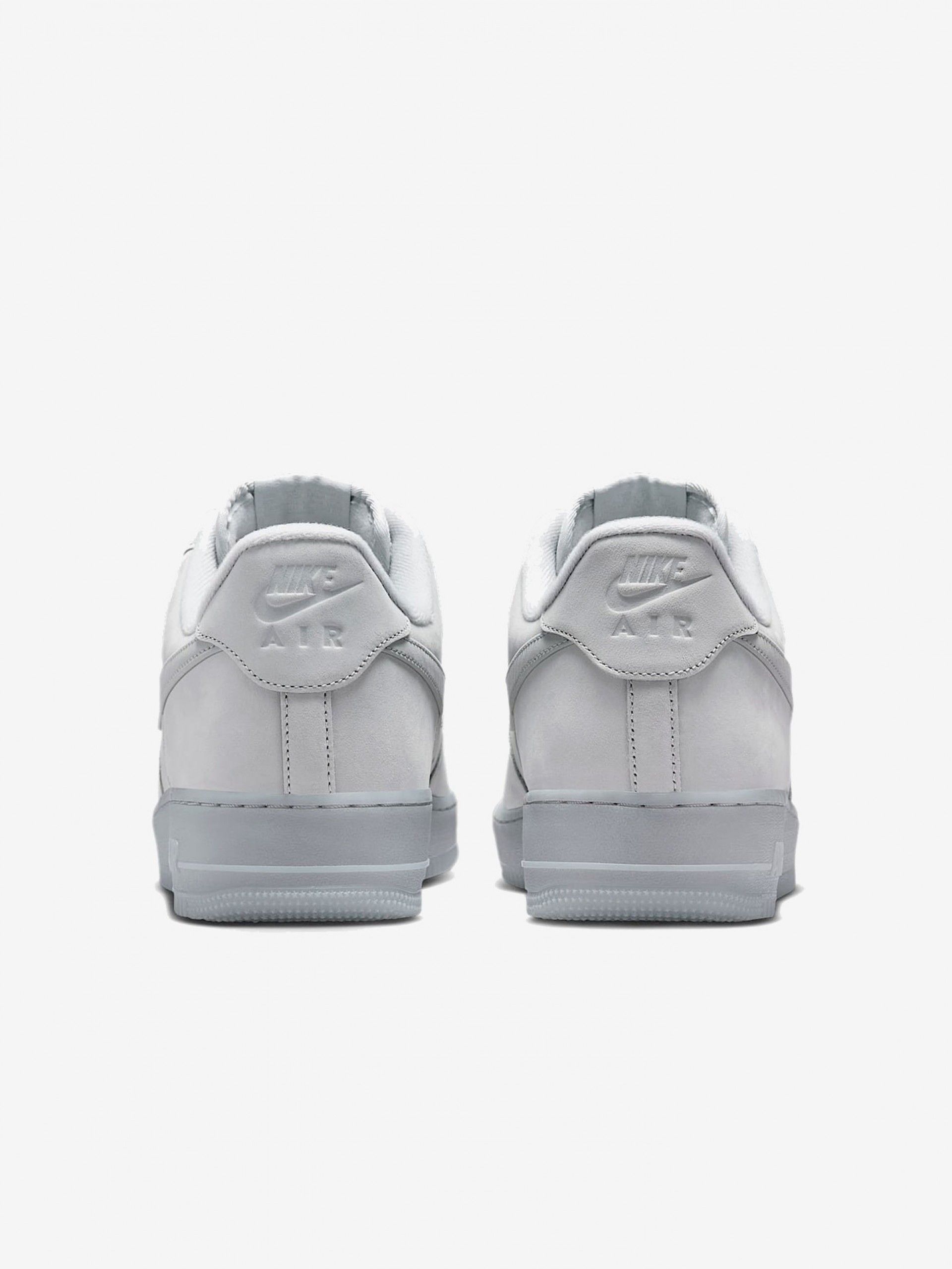 Nike Air Force 1 07 WB Grey Sneakers For Men