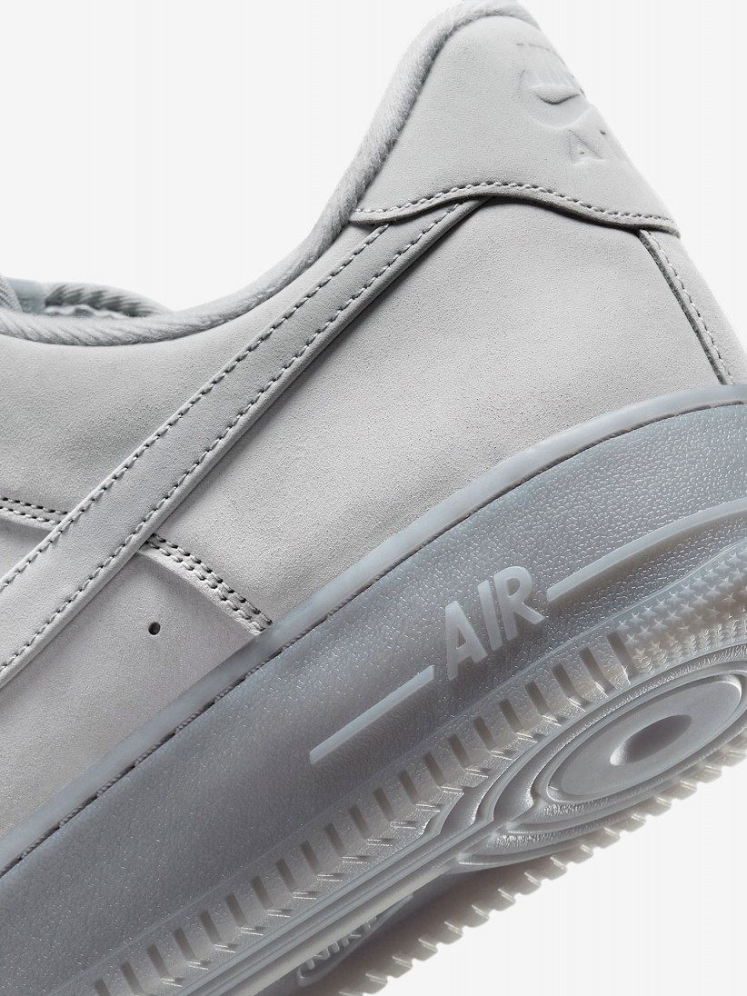 Nike Air Force 1 07 WB Grey Sneakers For Men