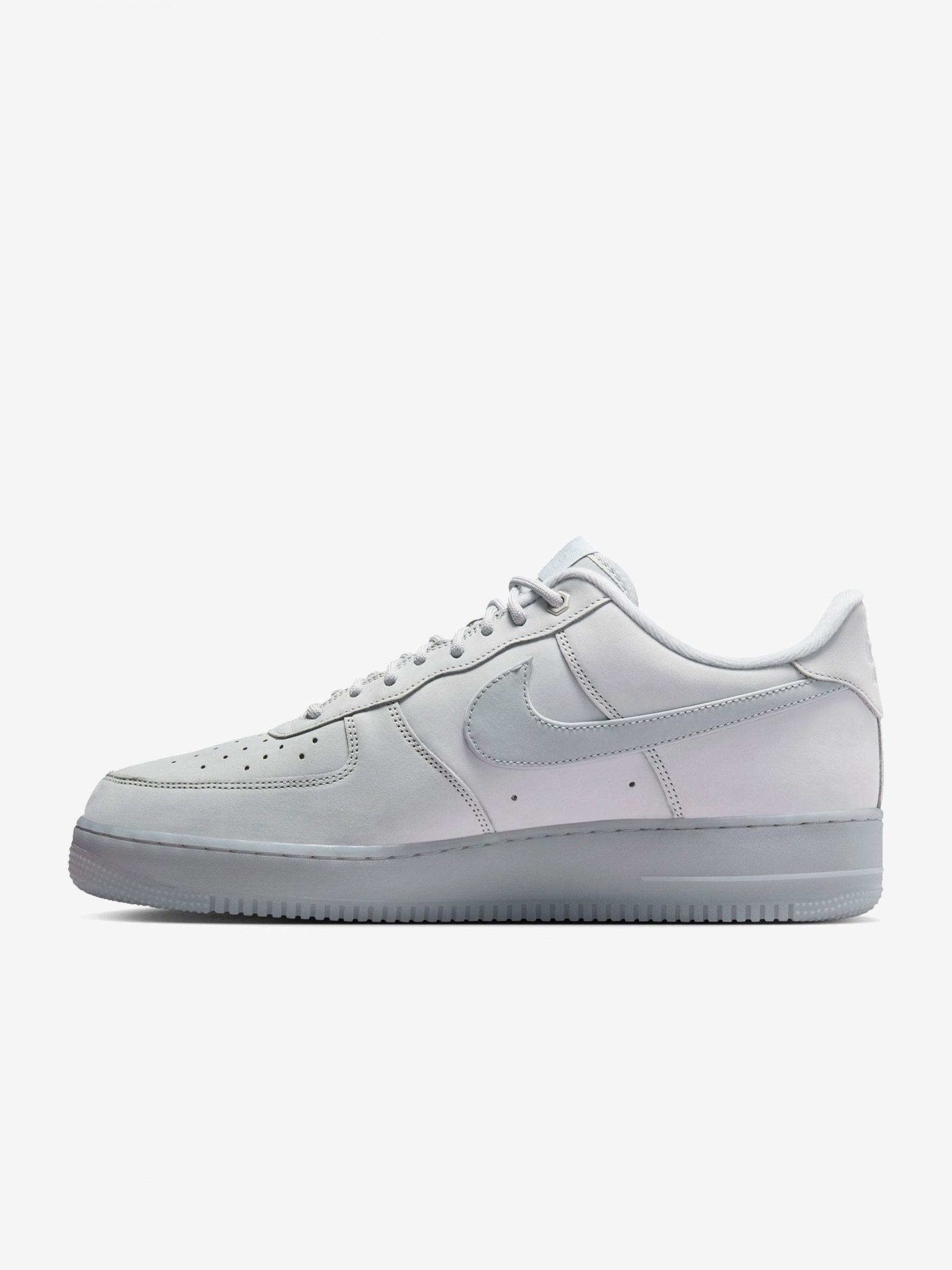 Nike Air Force 1 07 WB Grey Sneakers For Men