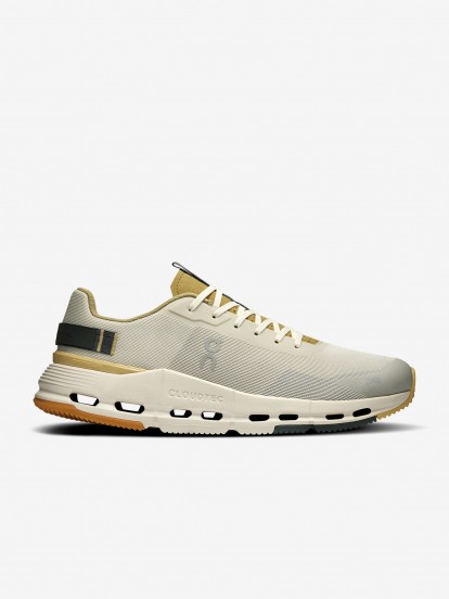 Zapatillas On Running Cloudnova Form 2 Grises y Verdes