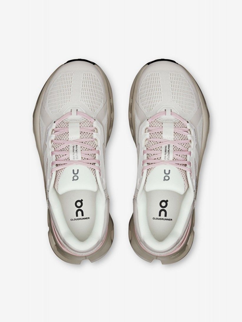 On Running Cloudrunner 2 Grey and Lilac W Sneakers