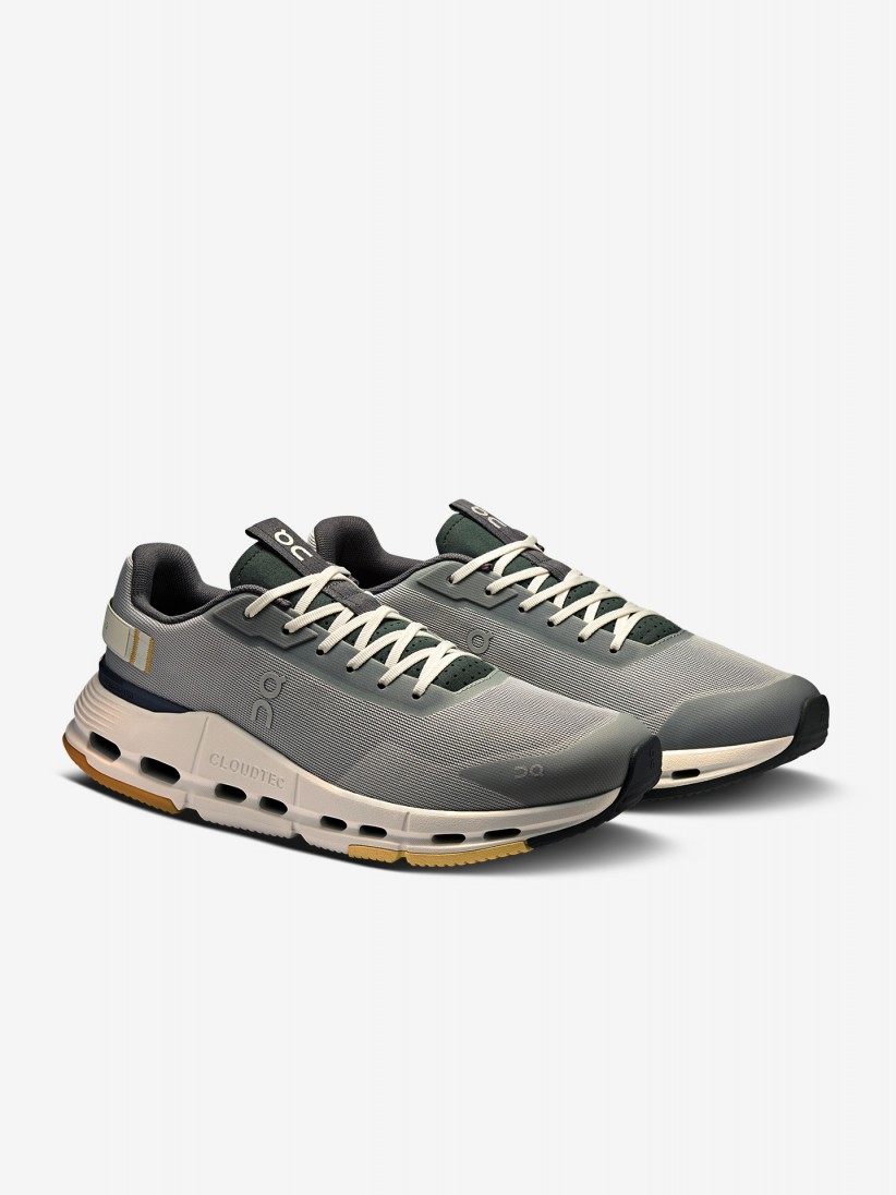On Running Cloudnova Form 2 Grey Sneakers