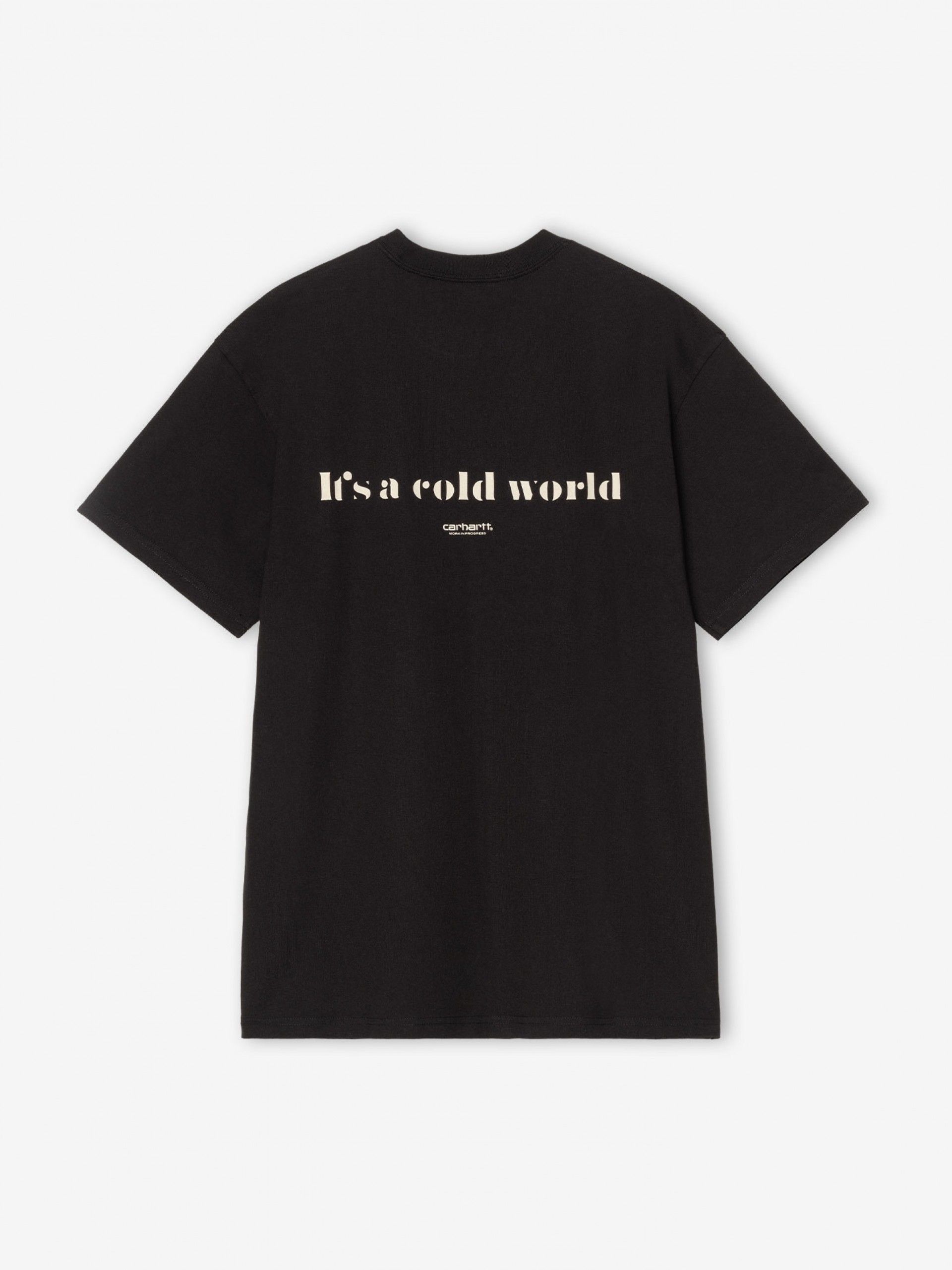 T-shirt Carhartt WIP Cold World Preta