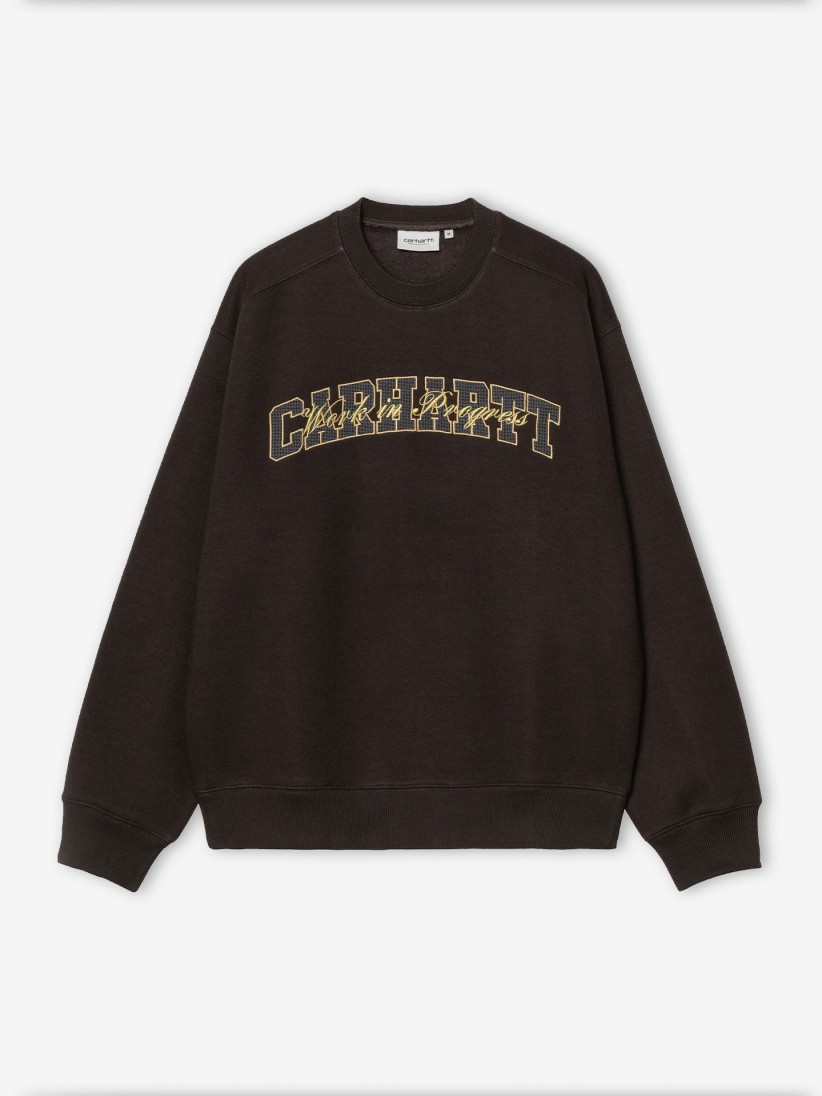 Sudadera Carhartt WIP Big School Marrn
