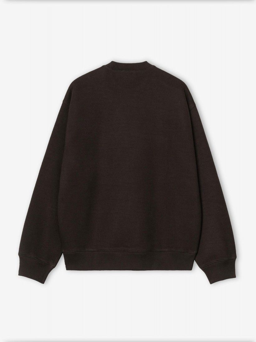 Sudadera Carhartt WIP Big School Marrn