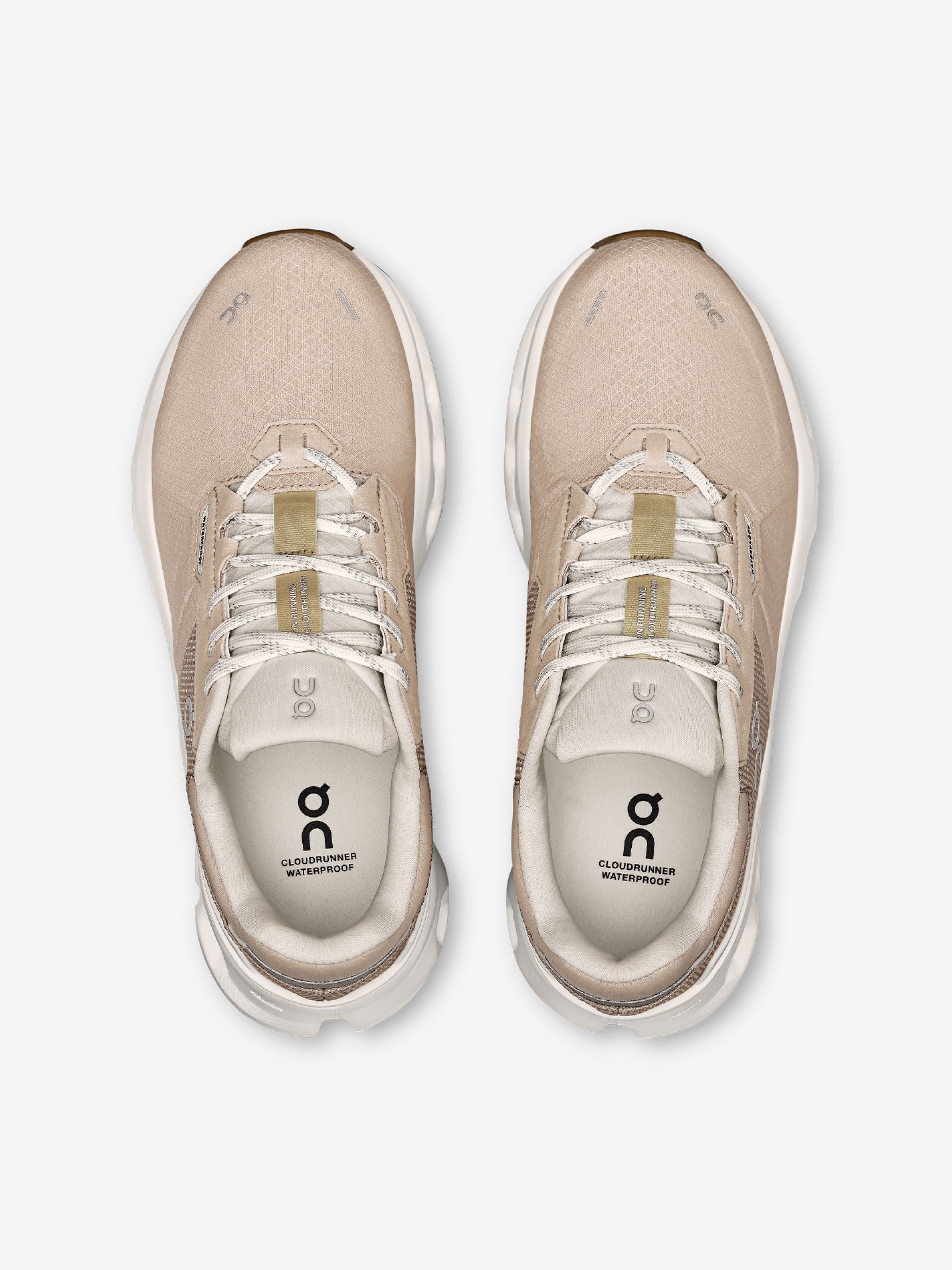 On Running Cloudrunner 2 Waterproof Beige W Sneakers