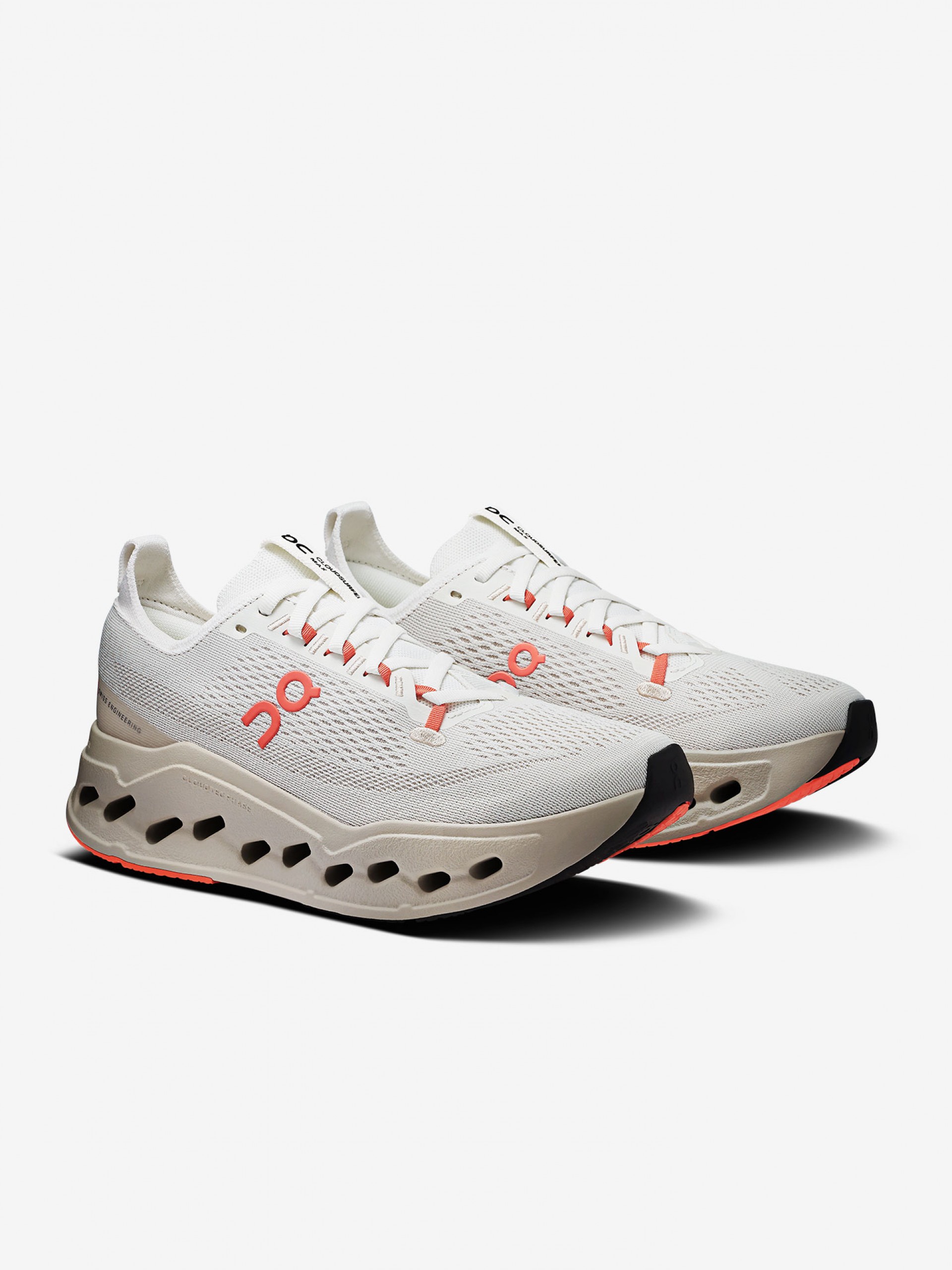 Sapatilhas de Running On Running Cloudsurfer Max Brancas e Salmão W