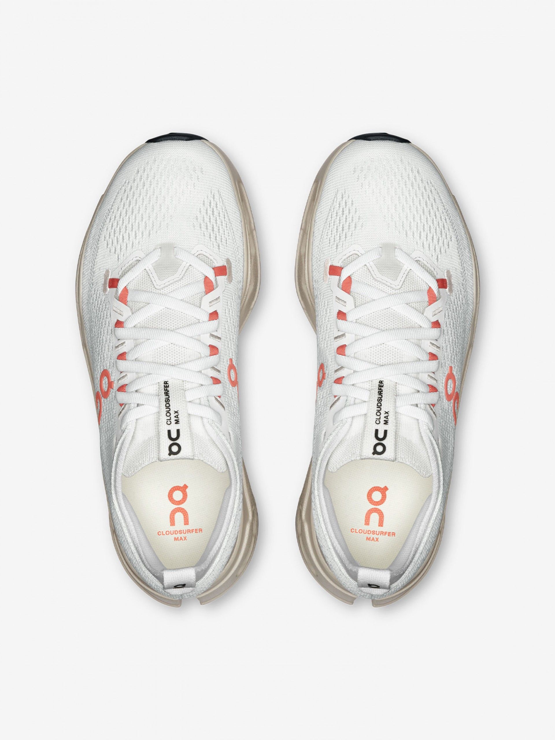 Sapatilhas de Running On Running Cloudsurfer Max Brancas e Salmão W