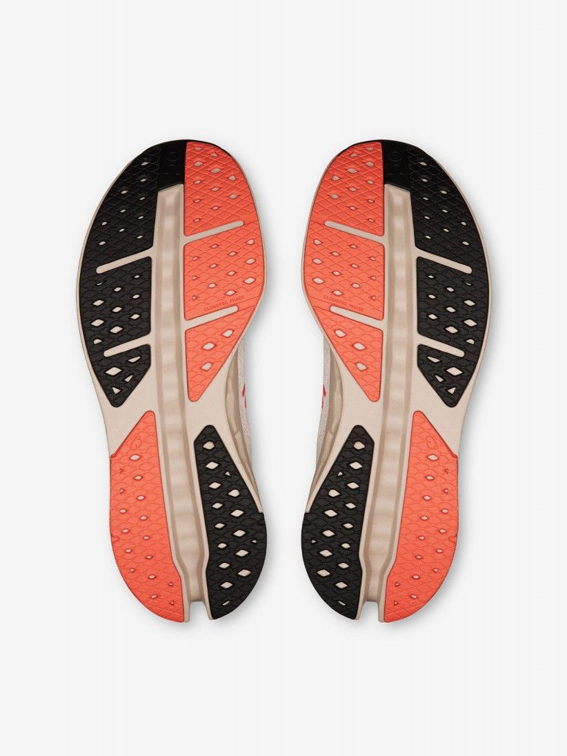 Sapatilhas de Running On Running Cloudsurfer Max Brancas e Salmo W