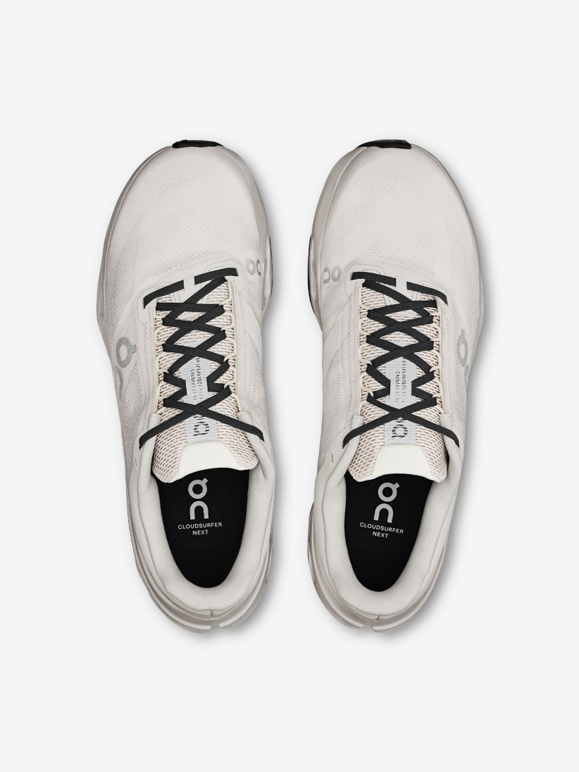 Zapatillas de Running On Running Cloudsurfer Next Blancas y Grises