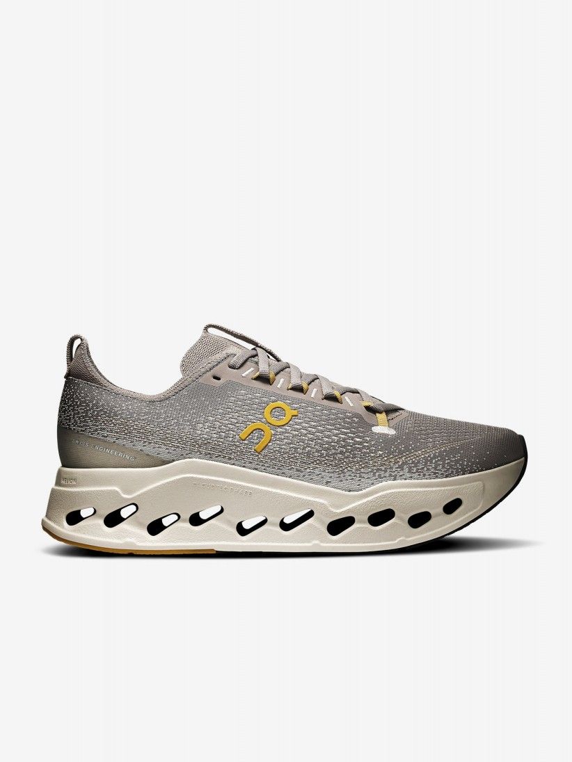 On Running Cloudsurfer Max Grey Running Trainers