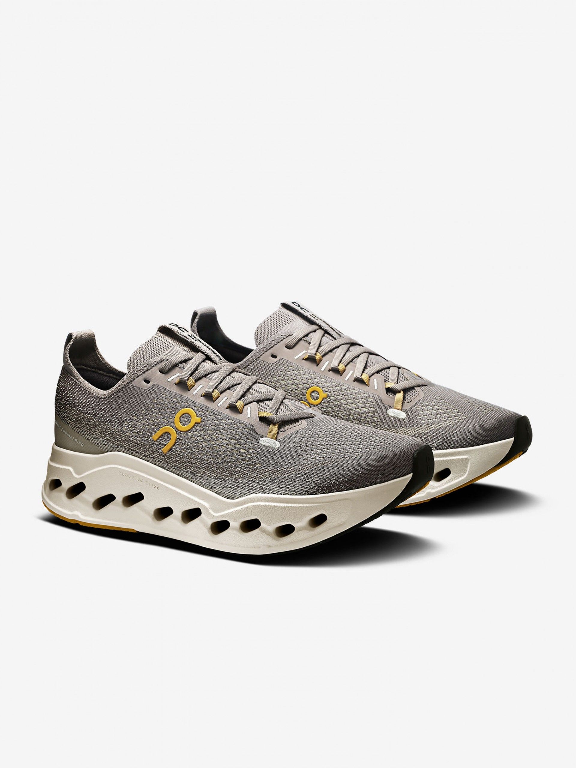 On Running Cloudsurfer Max Grey Running Trainers