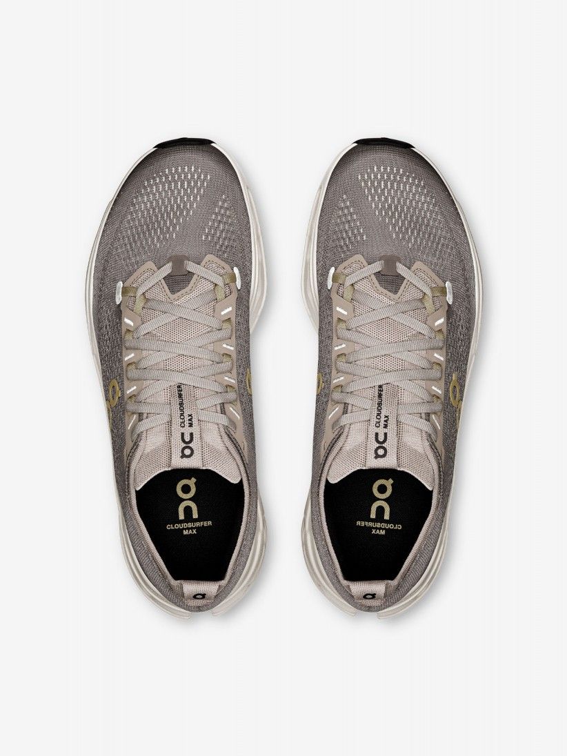 On Running Cloudsurfer Max Grey Running Trainers