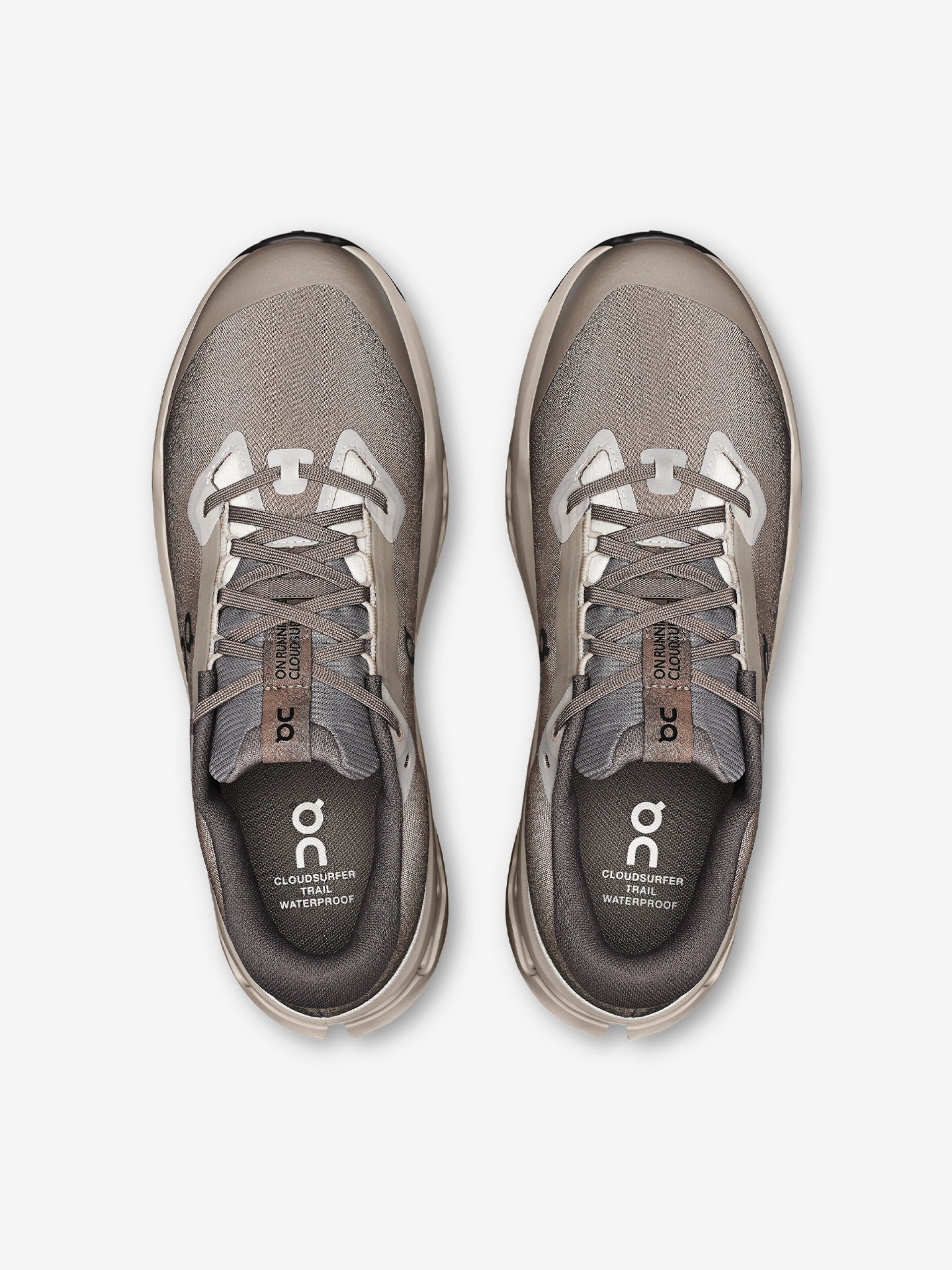 Zapatillas de Trail On Running Cloudsurfer 2 Waterproof Grises