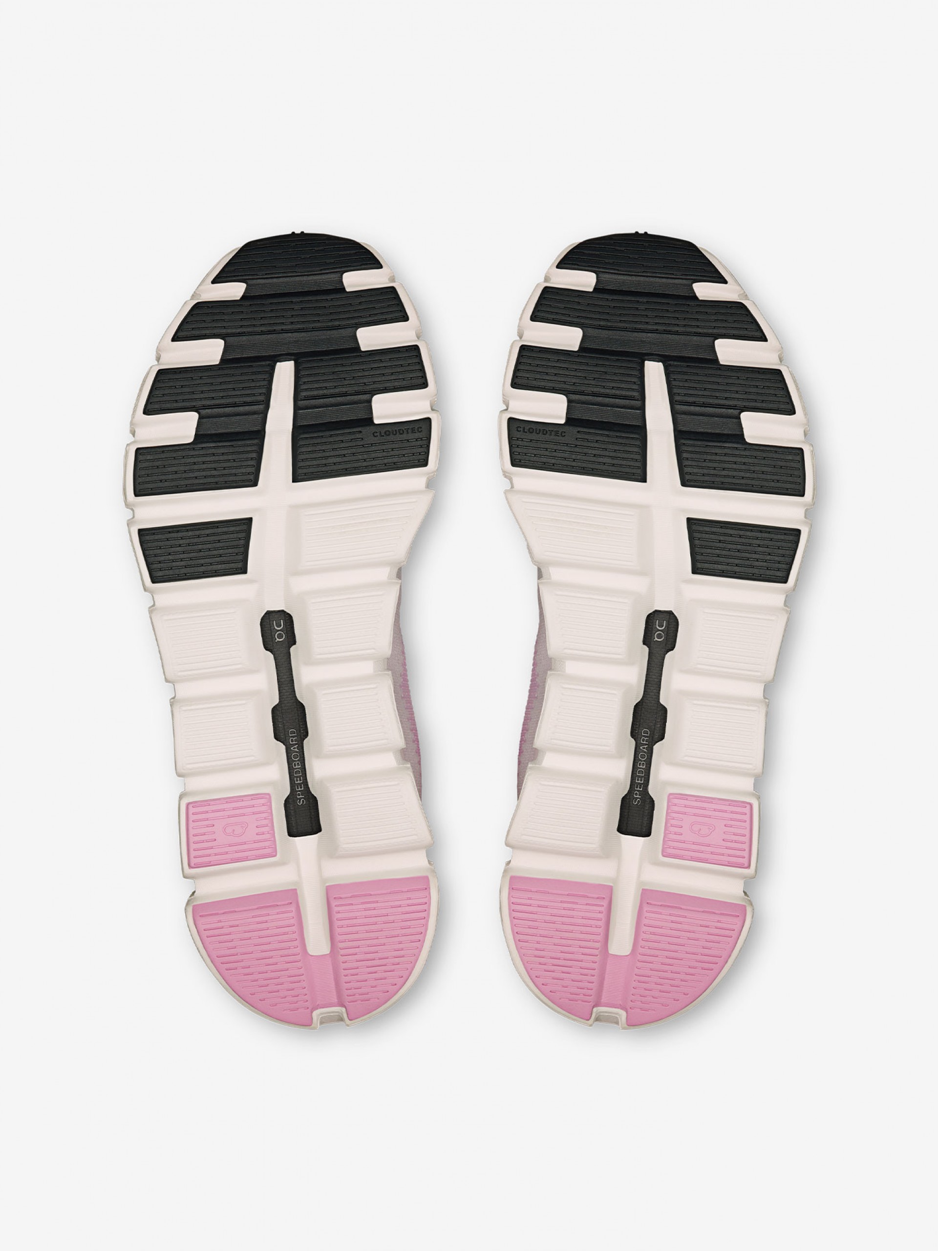 On Running Cloud 6 Push Pink and Green W Sneakers