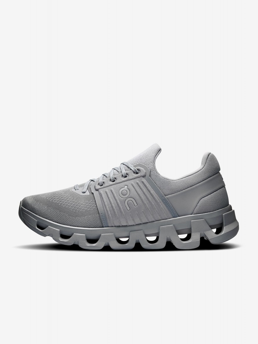 On Running Cloudswift 4 AD Grey Sneakers On Running Cloudswift 4 AD Grey Sneakers
