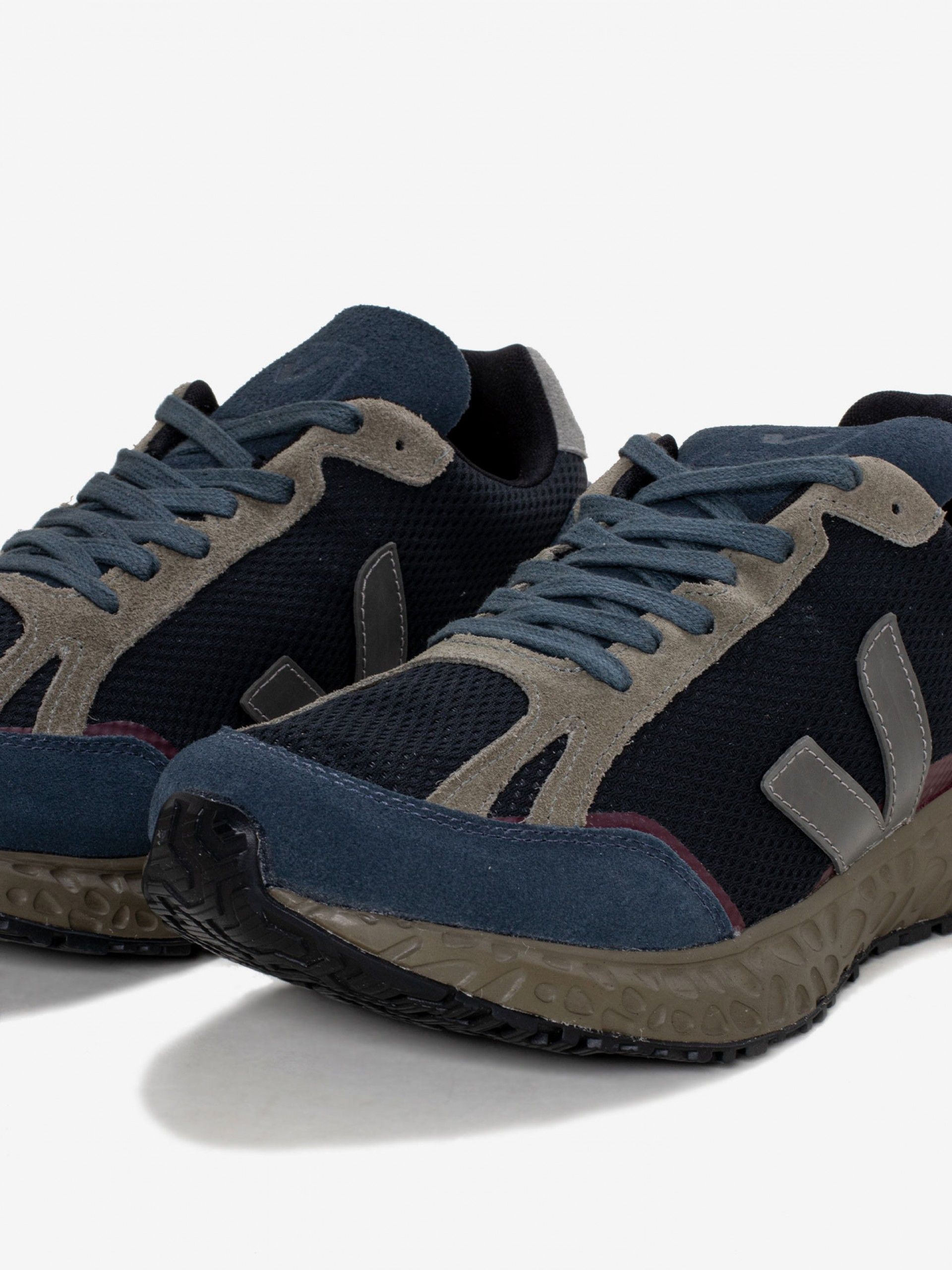 Zapatillas Veja Condor Royale Alveomesh Azules y Grises