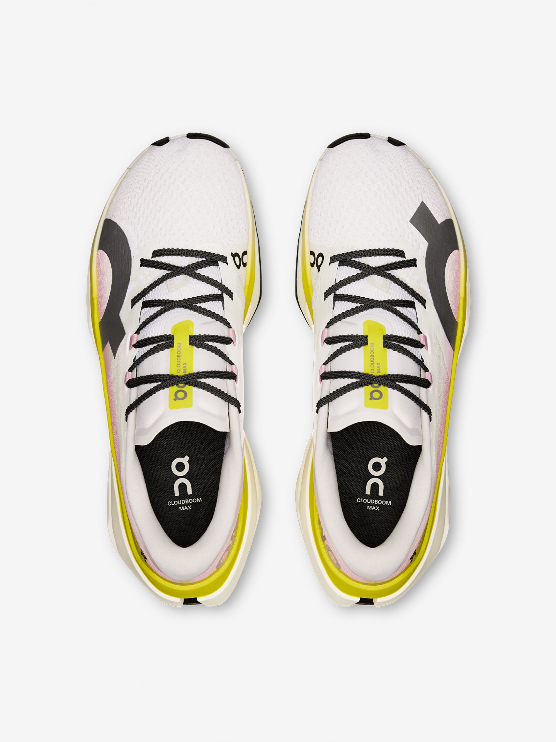 Zapatillas de Running On Running Cloudboom Max Verdes y Blancas
