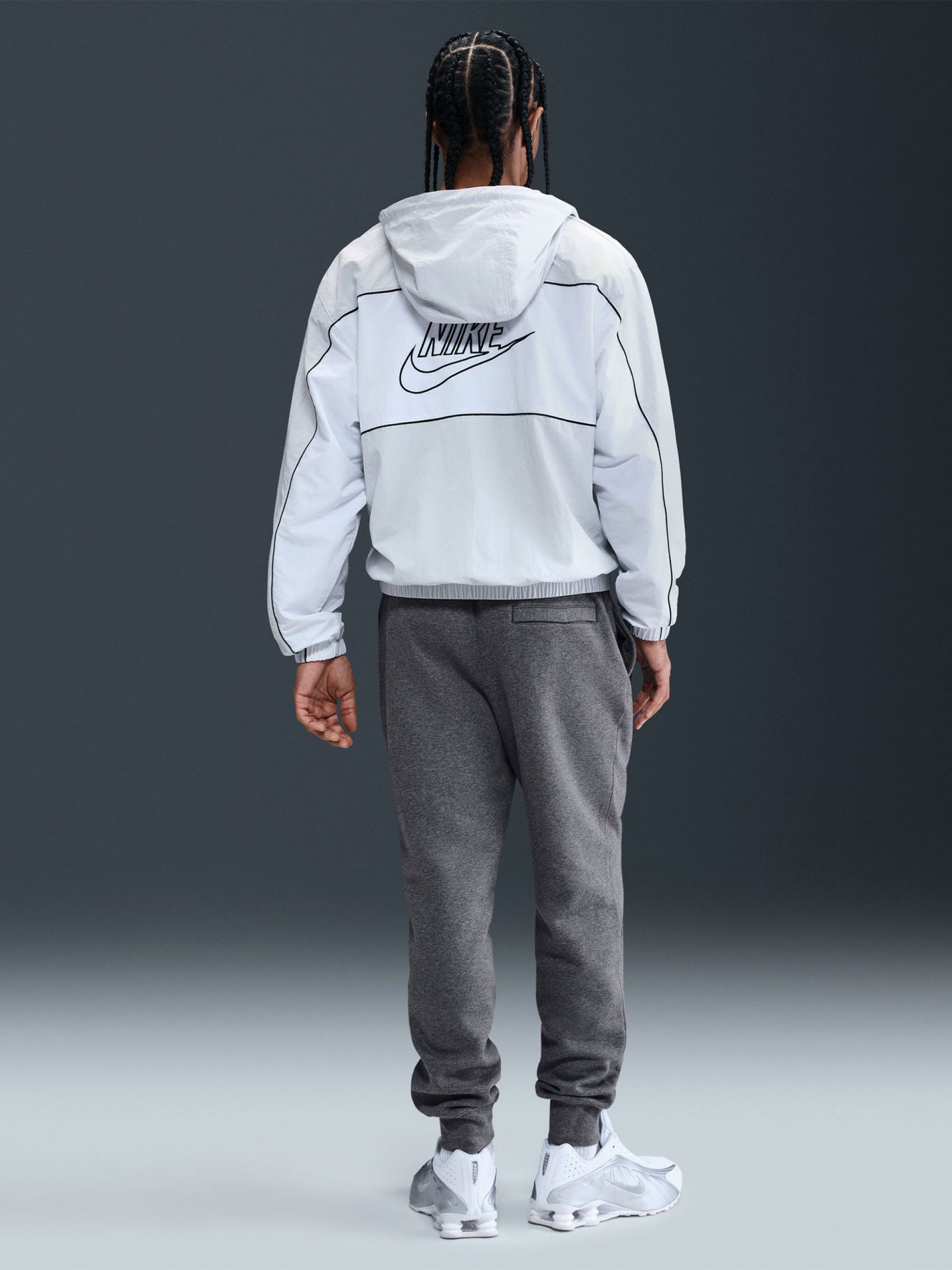 Pantalones Nike Club Joggers Grises Para Hombre