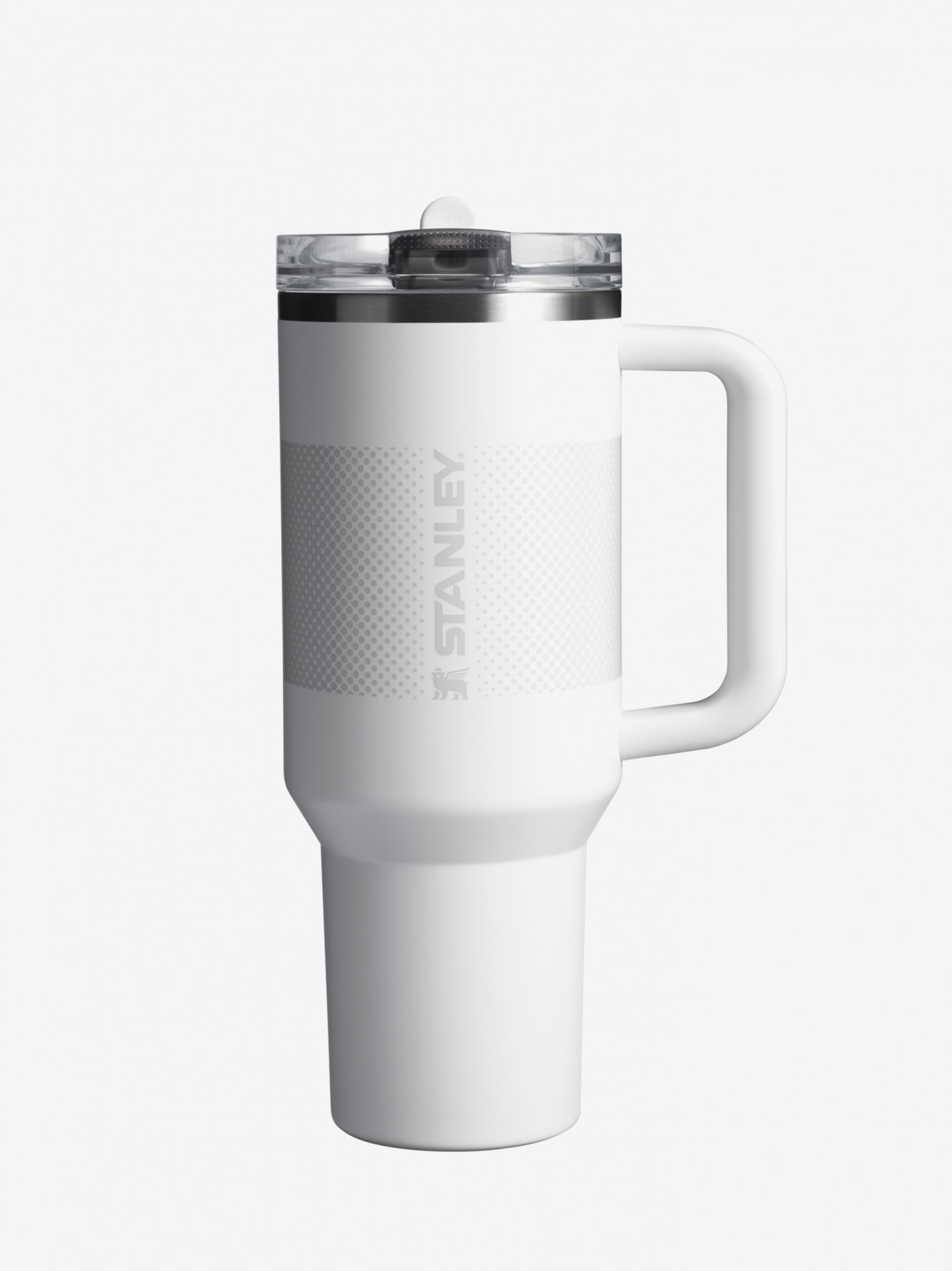 Copo Térmico Stanley Quencher Protour Flip Straw Tumbler 1.2L Branco