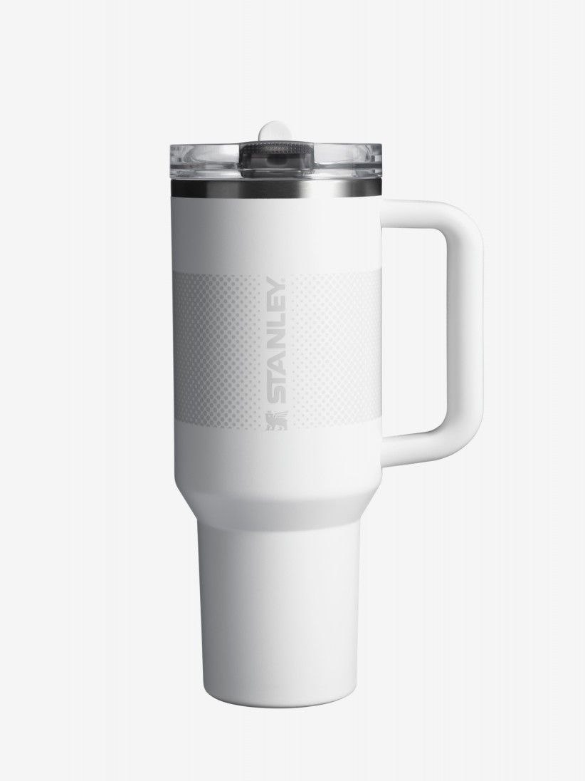 Vaso Trmico Stanley Quencher Protour Flip Straw Tumbler 1.2L Blanco