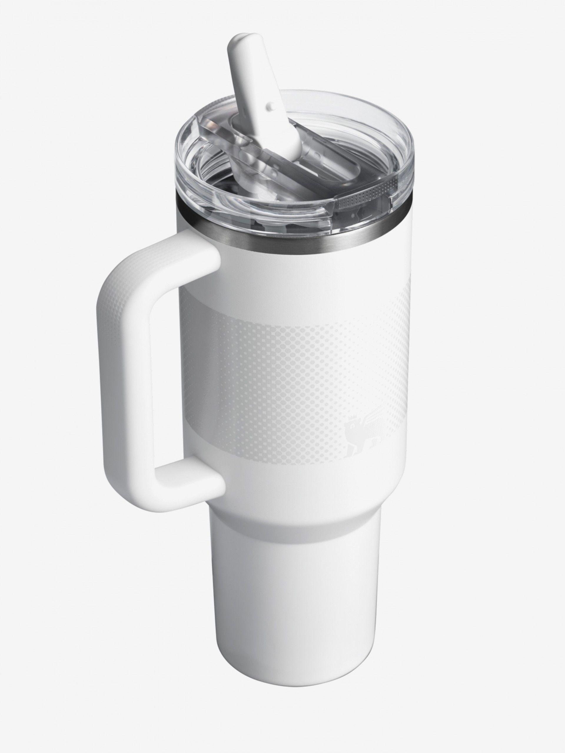 Vaso Térmico Stanley Quencher Protour Flip Straw Tumbler 1.2L Blanco