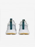 On Running Cloud 6 Versa Green and Beige Sneakers