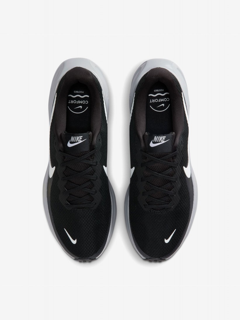 Nike Revolution 8 Black and Grey Running Trainers For Men