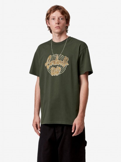 T-shirt Carhartt WIP Chedda Verde