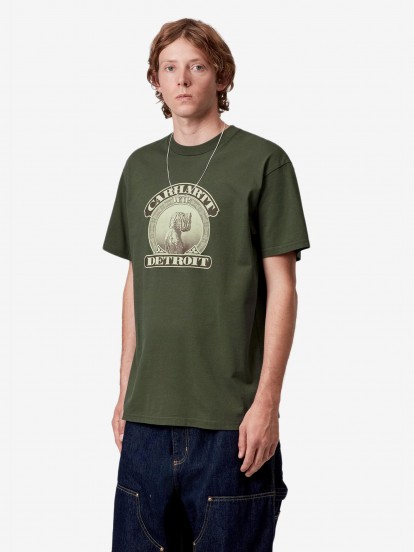 T-shirt Carhartt WIP Cold World Verde
