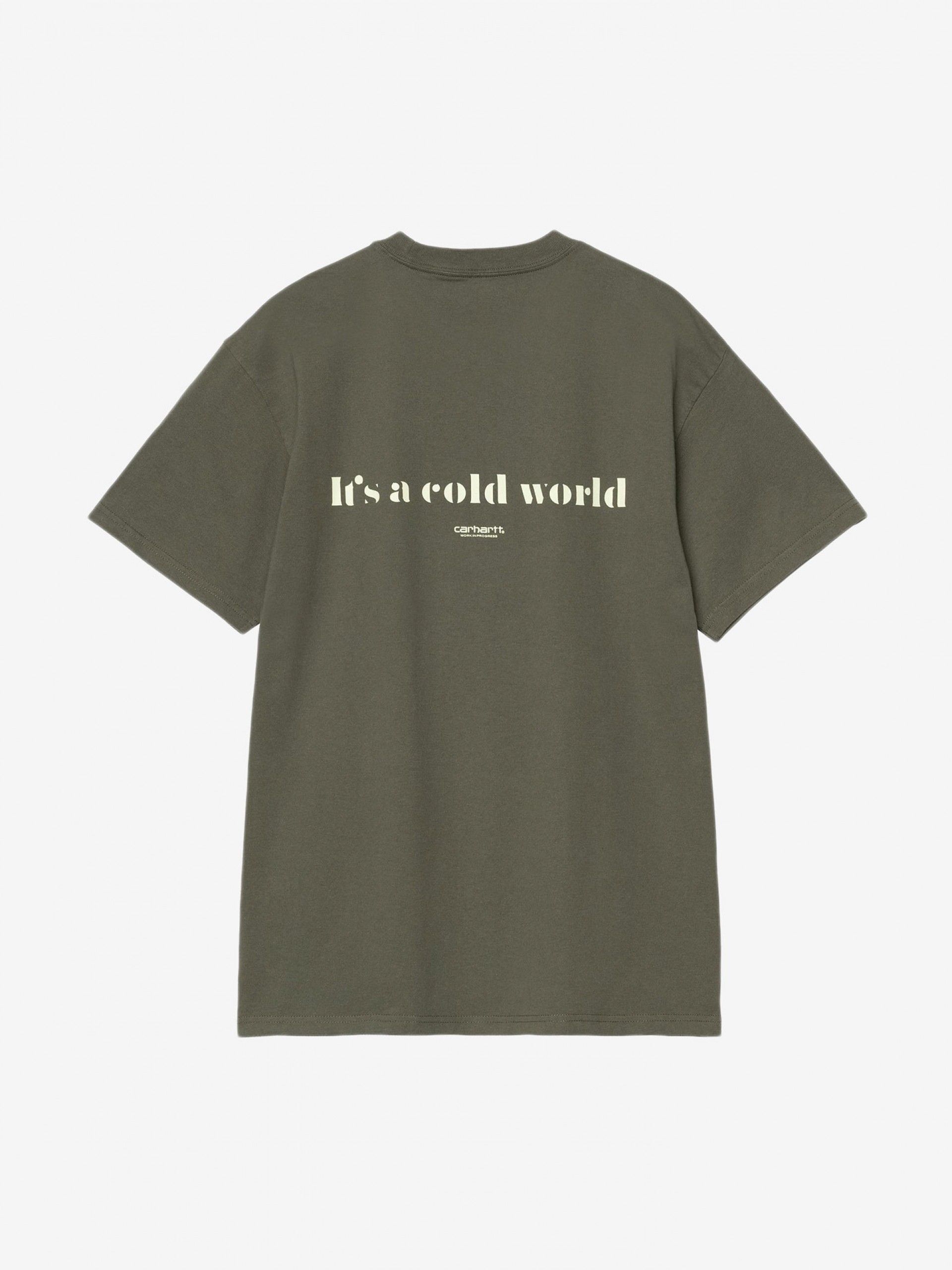 T-shirt Carhartt WIP Cold World Verde
