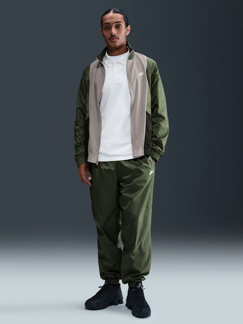 Chndal Nike Club Woven Verde y Gris Para Hombre