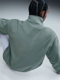 Sudadera con Cremallera Nike Solo Swoosh Verde Para Hombre