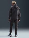 Nike Tech Fleece Windrunner Grey and Black Hooded Jacket For Men