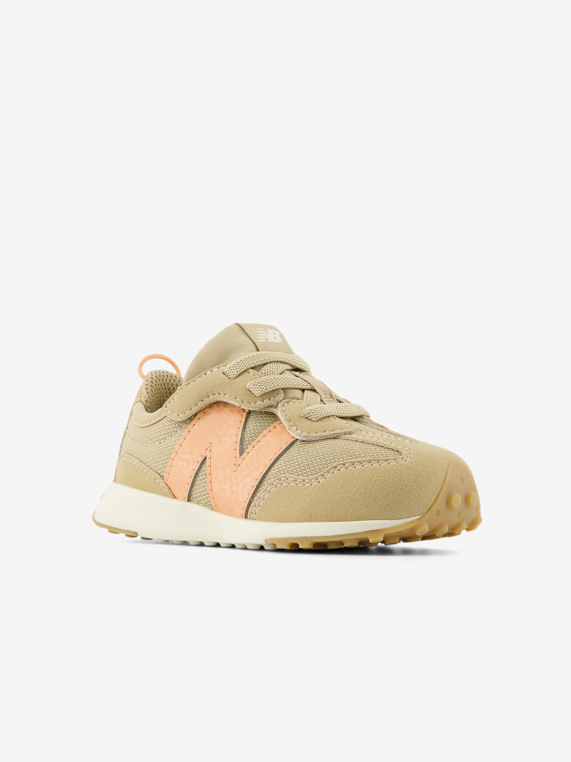 Zapatillas New Balance NW327 V1 Beige y Salmón