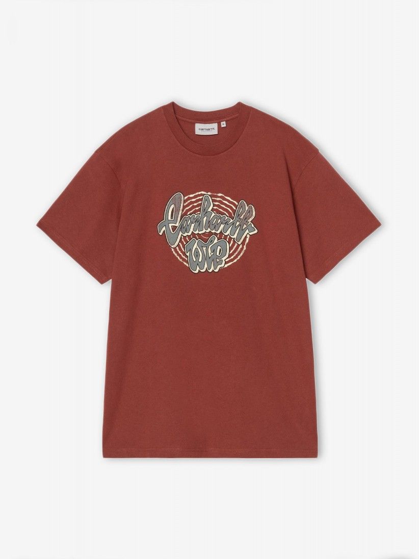T-shirt Carhartt WIP Chedda Vermelha