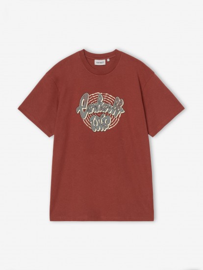 T-shirt Carhartt WIP Chedda Vermelha
