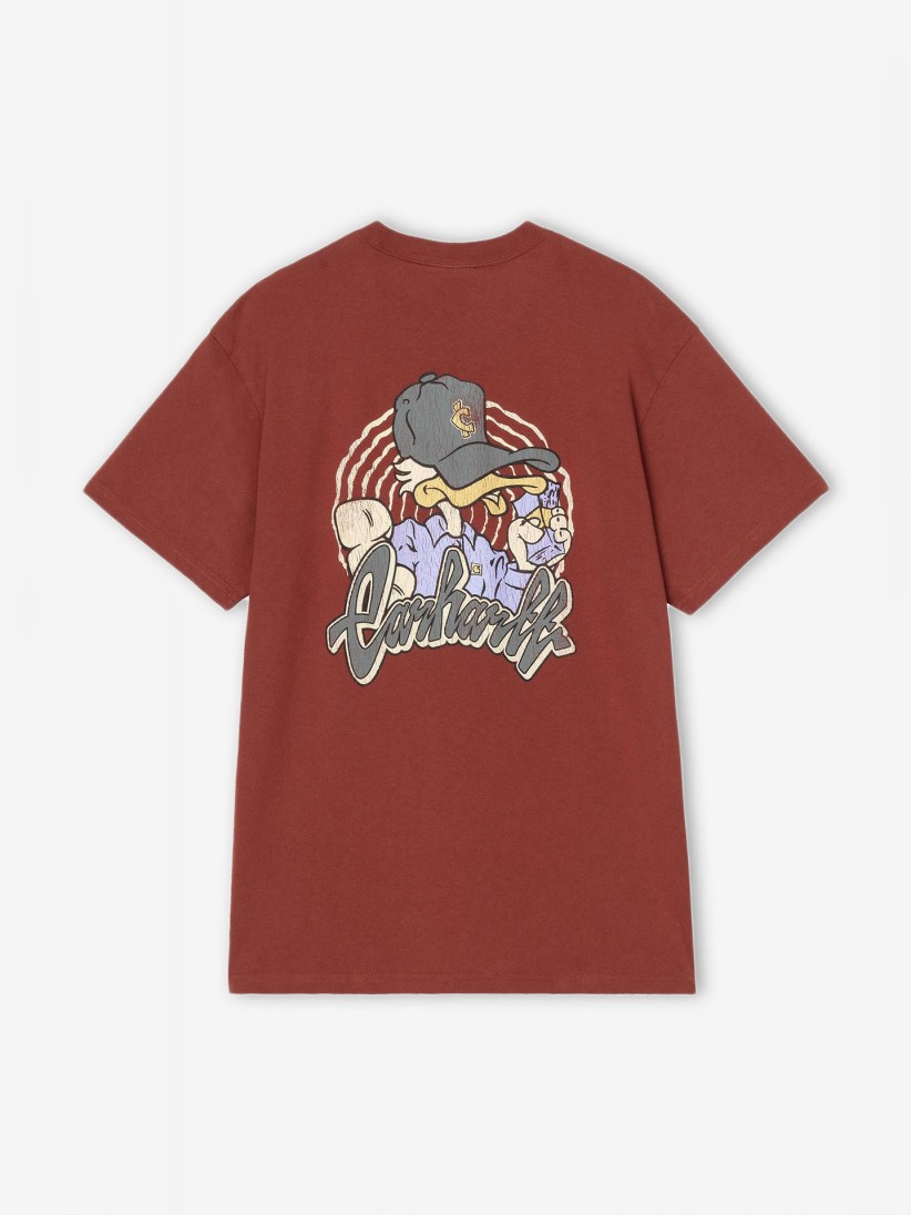 T-shirt Carhartt WIP Chedda Vermelha
