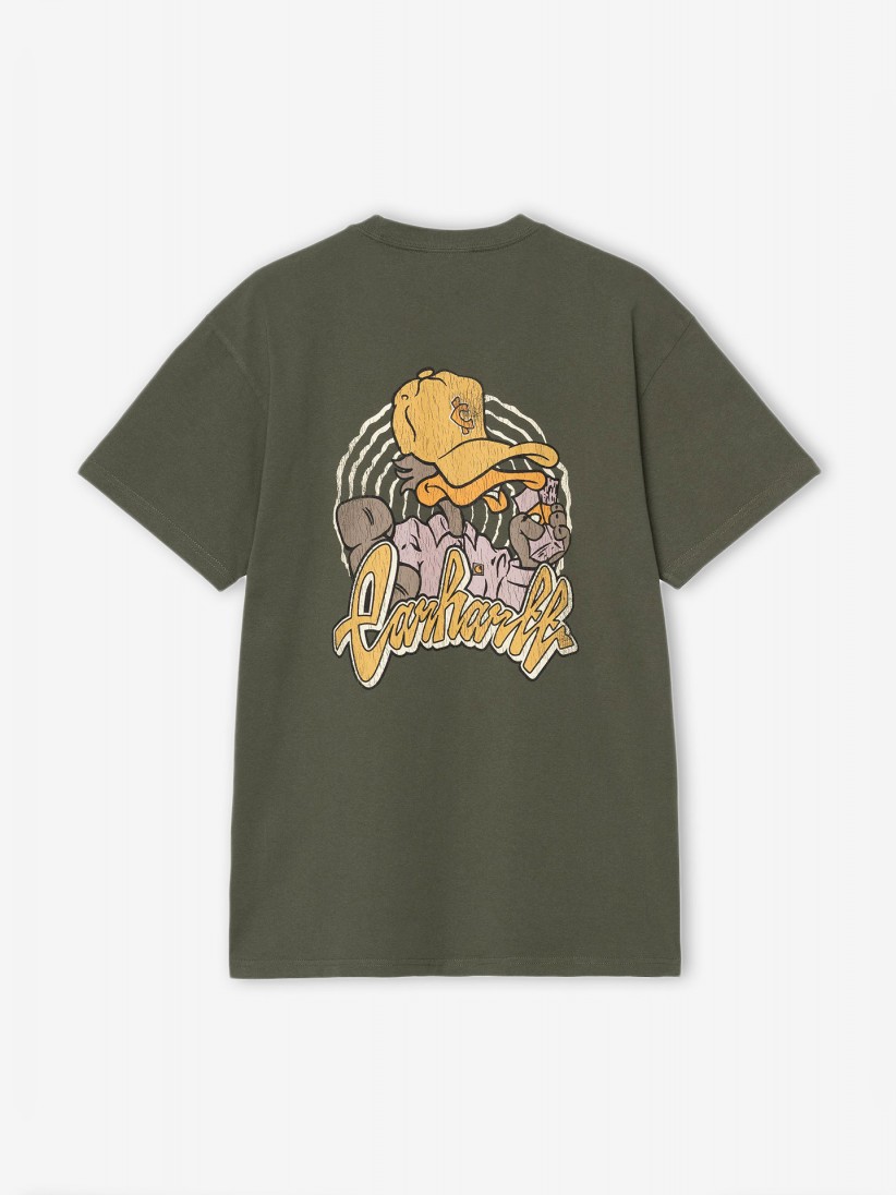 T-shirt Carhartt WIP Chedda Verde