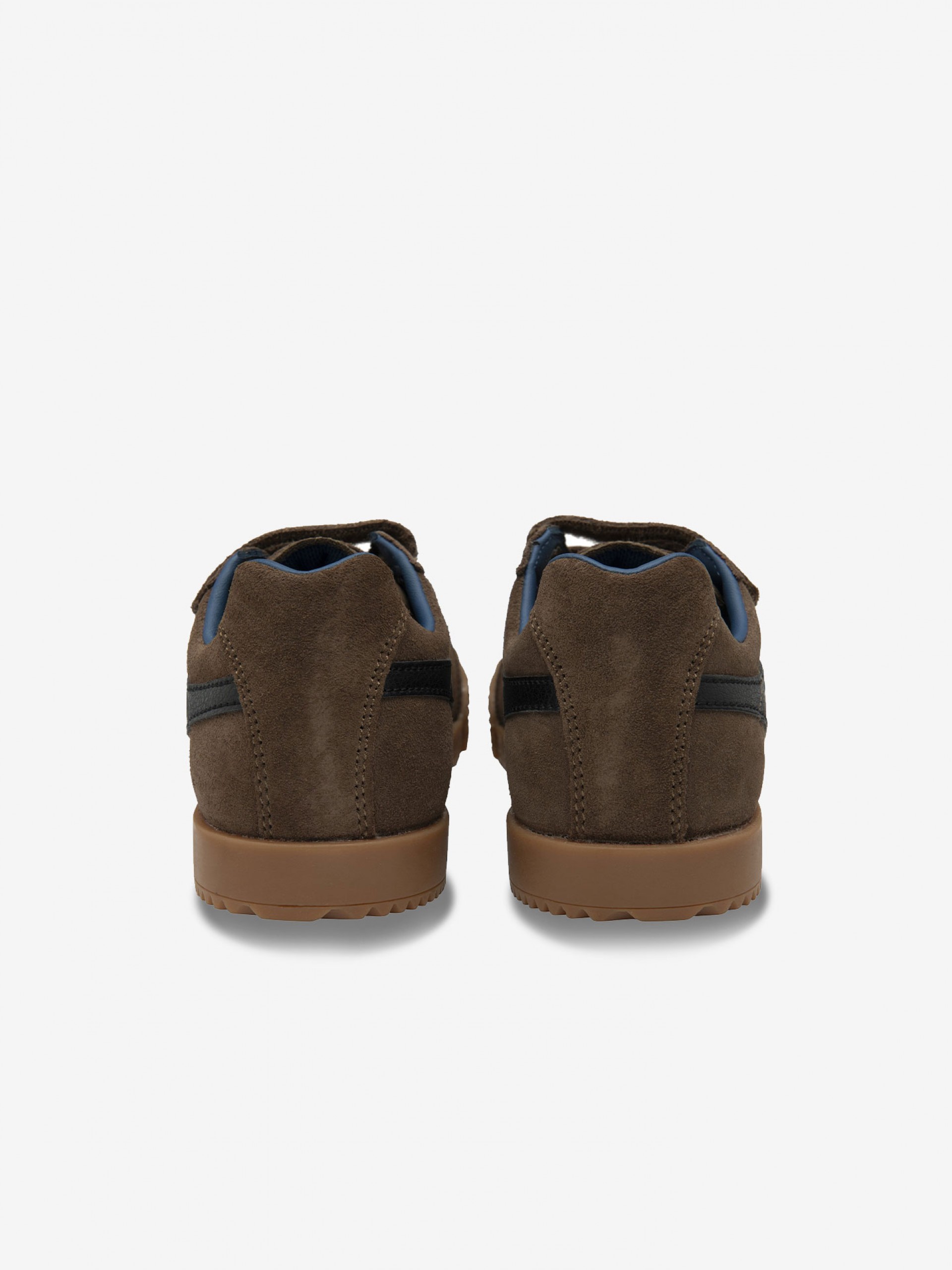 Gola Harrier Strap Brown and Black Velcro Sneakers For Children