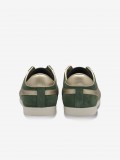 Zapatillas Gola Bullet Pearl Verdes y Doradas de Gamuza Para Mujer