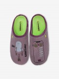 Hot Potatoes Slayton Lilac and Green Slippers For Women