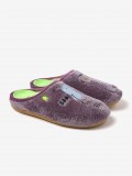 Hot Potatoes Slayton Lilac and Green Slippers For Women