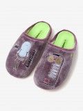 Hot Potatoes Slayton Lilac and Green Slippers For Women