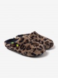 Hot Potatoes Audubon Leopard Pattern Slippers For Women