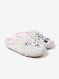 Hot Potatoes Blantyre Beige and Pink Slippers For Women
