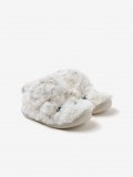 Gioseppo Winger White Slippers For Baby